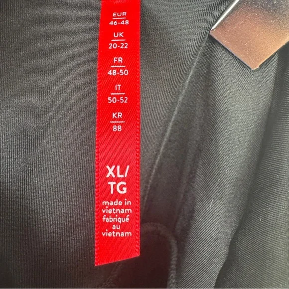 SPANX Faux Leather Moto High Waisted Leggings Slimming Pants Women's Size XL - Picture 14 of 16